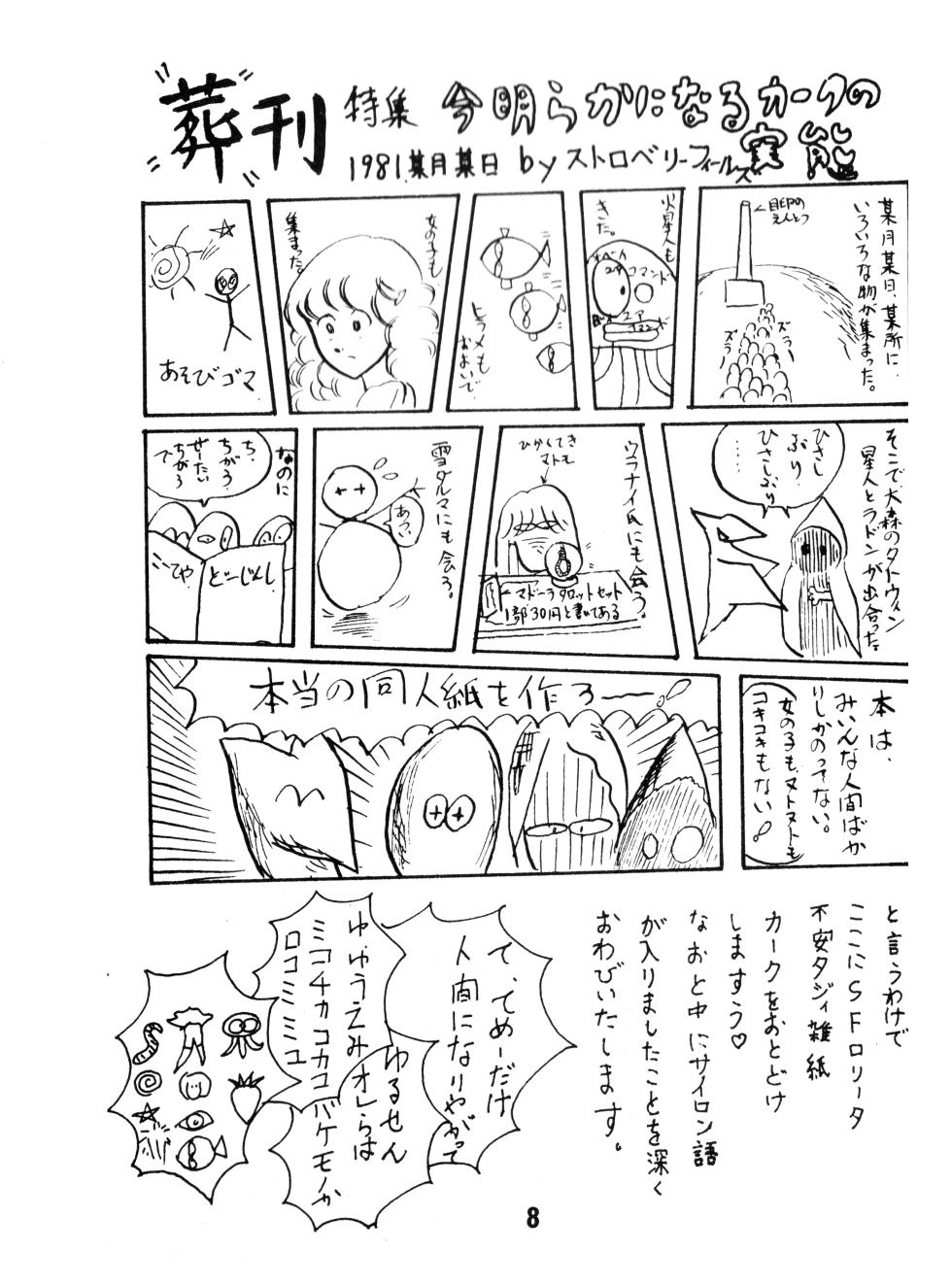 (C17) [KACC / Knights Of The Fairy Kingdom] KARC Vol. 0 - AMUSEMENT FOR MEN - SF & Bishojou (1981) - Page 8
