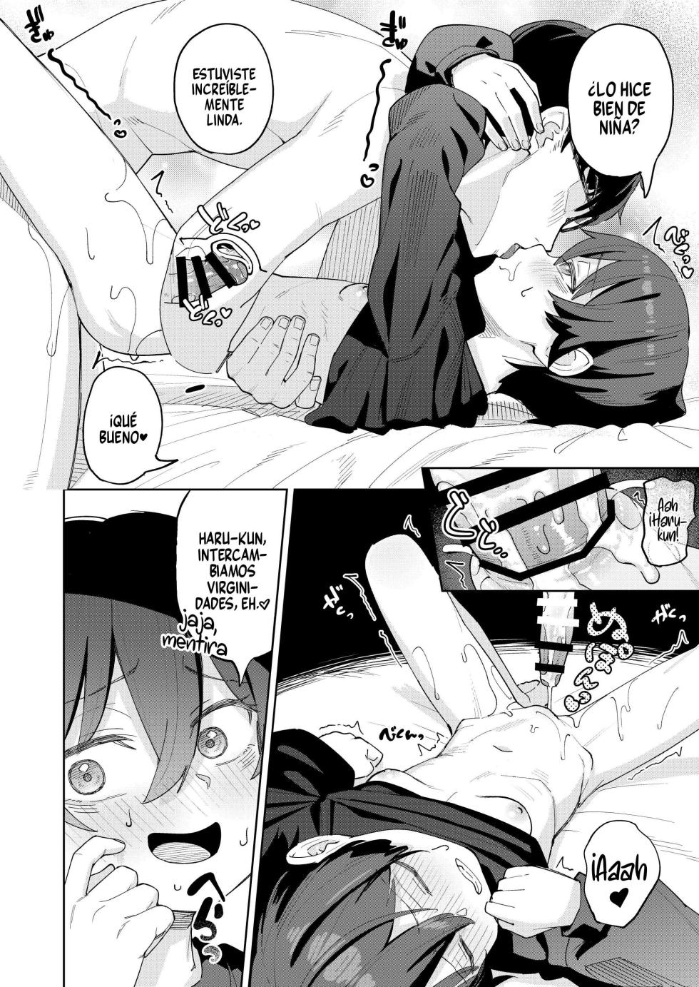 Otokoda To Omotteita Netoge No Aibou Ga Jitsuwa Onnanoko Datta Tte Hanashi | Mi compañero de juego online, que pensé que era un hombre, en realidad era una chica. - Page 25