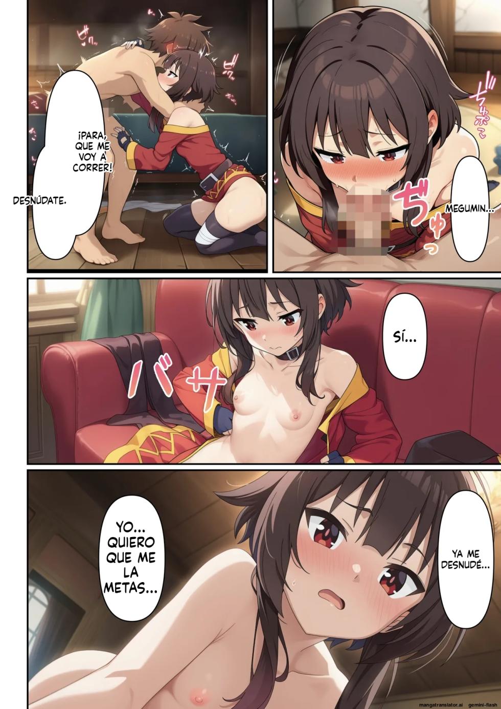 [ERO ERO Kenkyuukai] Kono Saimin Sareta Sekai ni Syukufuku o! (Kono Subarashii Sekai ni Syukufuku o!) [Spanish] [MTL] [AI Generated] - Page 23