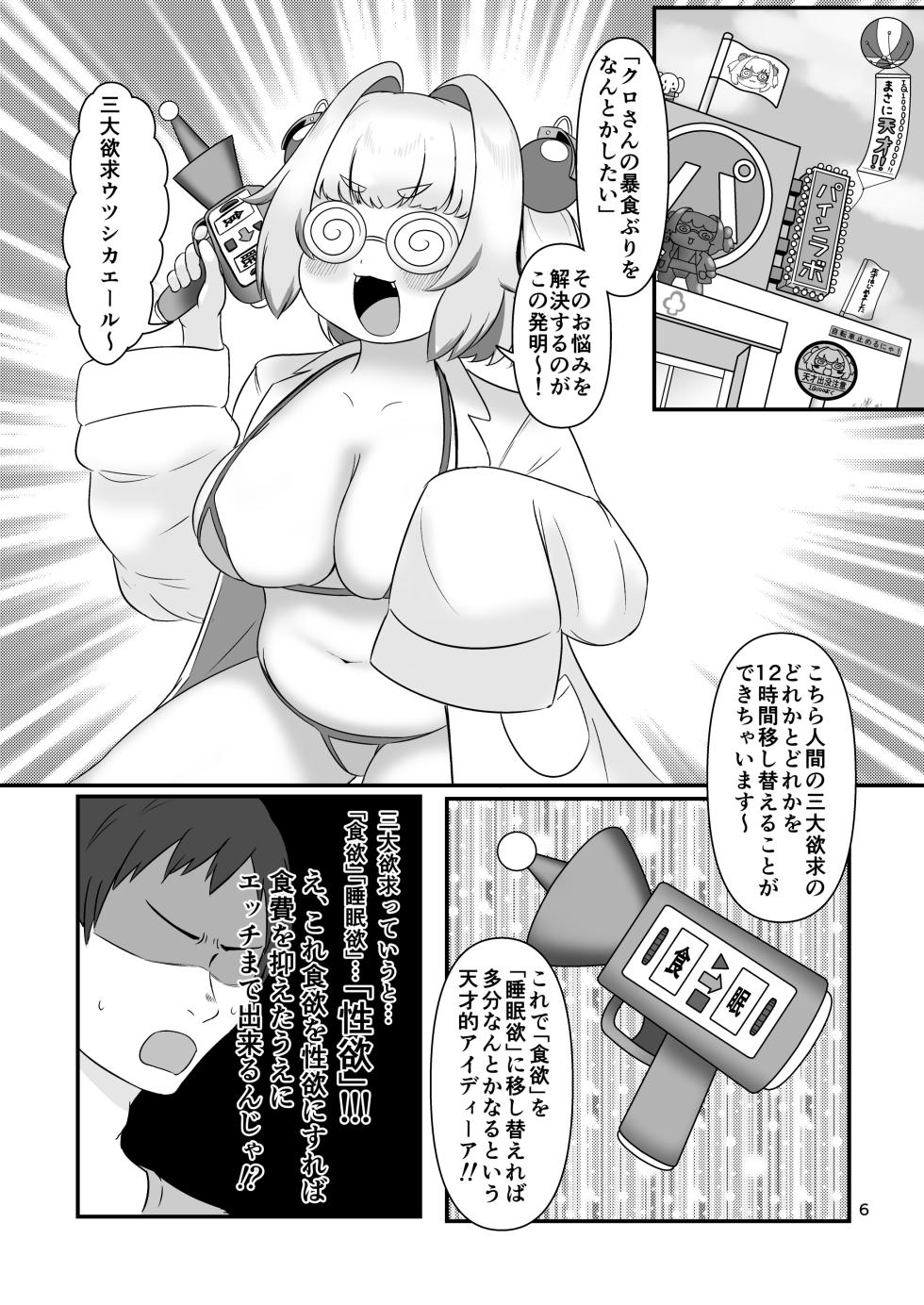 [Kobo Koya (Koboruku)]  Kuro no Shokuyoku o Seikyoku ni Shite Mita (Bomber Girl) [Digital] - Page 5