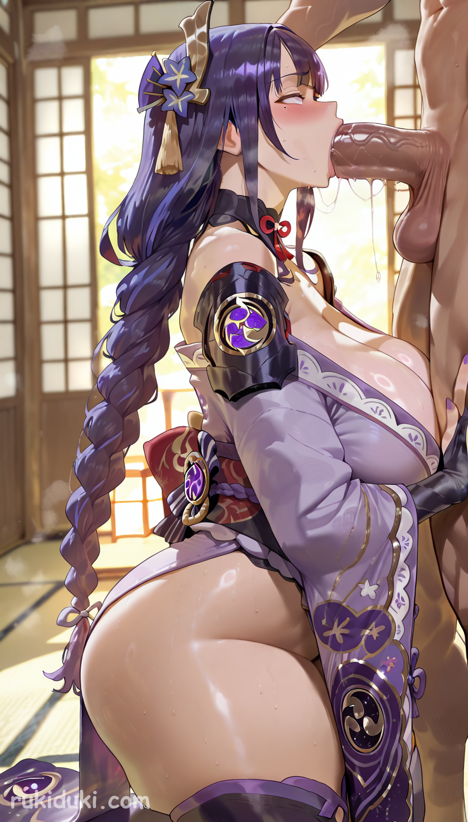 [rukiduki] Raiden Shogun / 雷電将軍 (Patreon) [AI generated] - Page 5