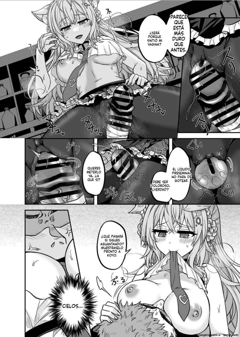 [Feiren Shenghuo (Laiyi Xiaolei)] HOLOX Himitsu Kessha Keiei no Susume 3 (Hakui Koyori) [Spanish] [MTL] [Digital] - Page 9
