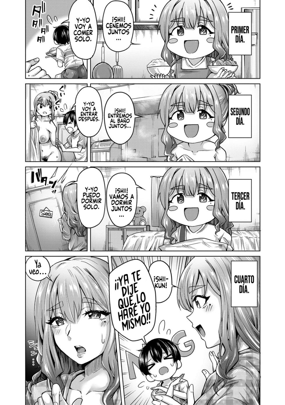 [Yawano Yawa] Ama Ama Amanee｜La Amable pero muy “Amable” Amane (Boku to Ecchi na Onee-chan) [Spanish] [Andreww857 = -A.W. SCAN-] [Digital] - Page 14