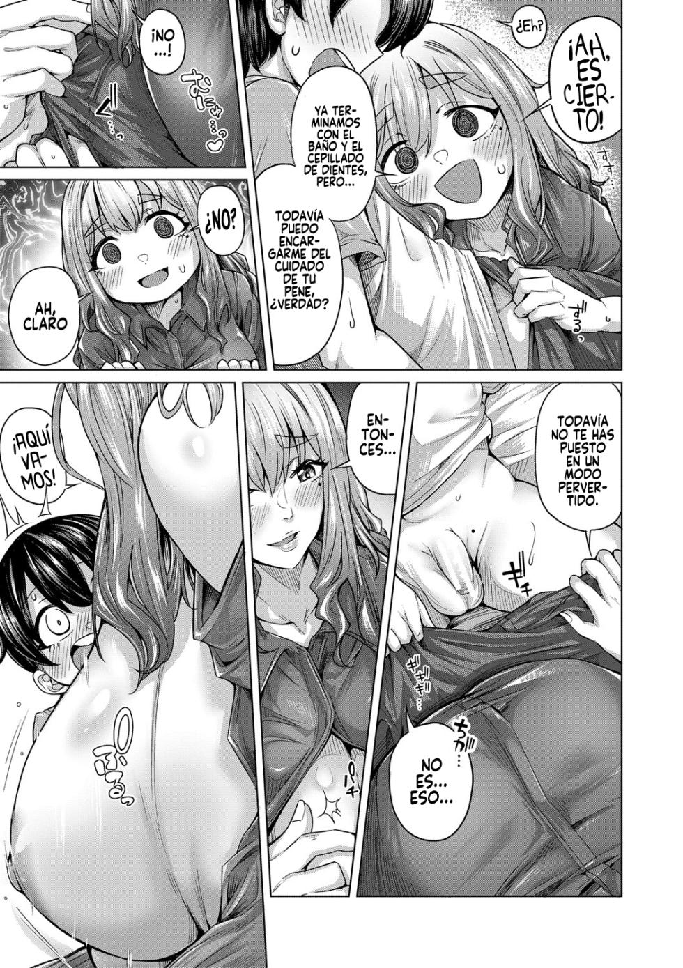 [Yawano Yawa] Ama Ama Amanee｜La Amable pero muy “Amable” Amane (Boku to Ecchi na Onee-chan) [Spanish] [Andreww857 = -A.W. SCAN-] [Digital] - Page 17