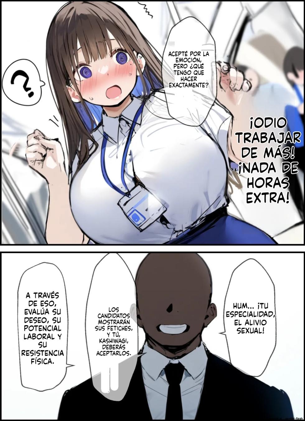 Kashiwagi Ayumi no sei shori saiyo mensetsu - たまごやき (Spanish) MTL [AI Generated] - Page 9