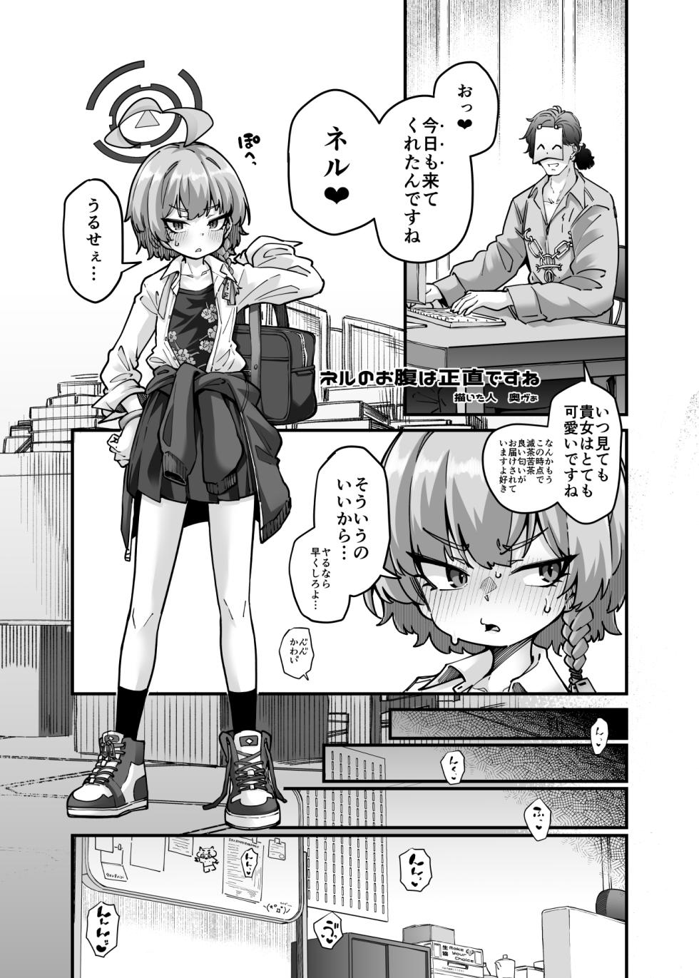 [奥ヴぁ] コールサイン00（ダブルオー）のポルチオ開発日記 (ブルーアーカイブ) - Page 2