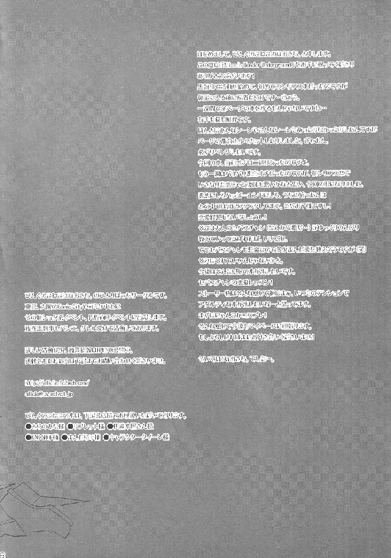 Alice in Wonder Underground [japonese] - Page 30