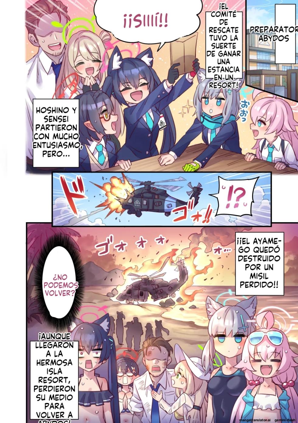 [Mimoneland (Mimonel)] Seito to Issen Koechau Hon -Taisaku Iinkai Hen- (Blue Archive) [Spanish] [MTL] [Digital] - Page 3