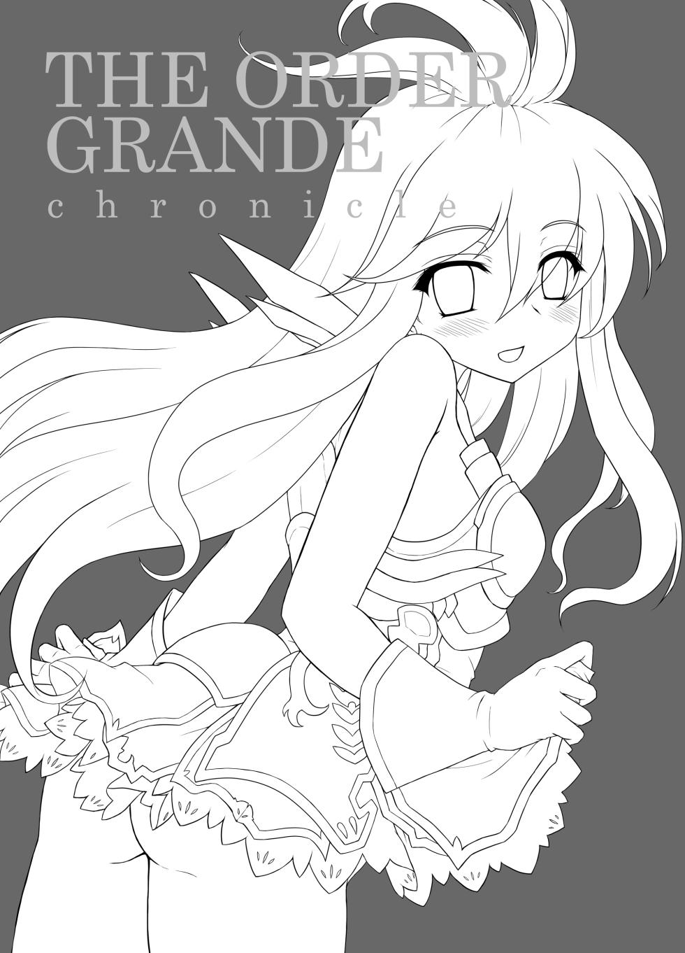 [Newtype Kenkyuujo (Kotowari)] THE ORDER GRANDE chronicle (Granblue Fantasy) [Digital] - Page 2