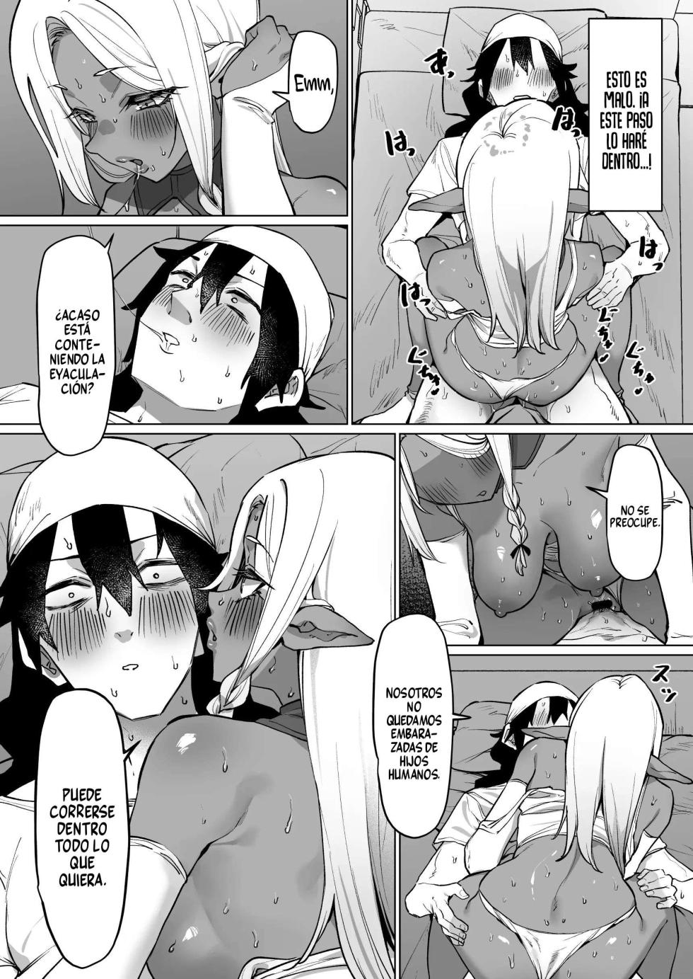 Kasshoku Elf O Tasuketara Ongaeshi Sareta Hanashi | La historia de cómo ayudé a una elfa de piel morena y ella me lo agradeció devolviéndome el favor - Page 20