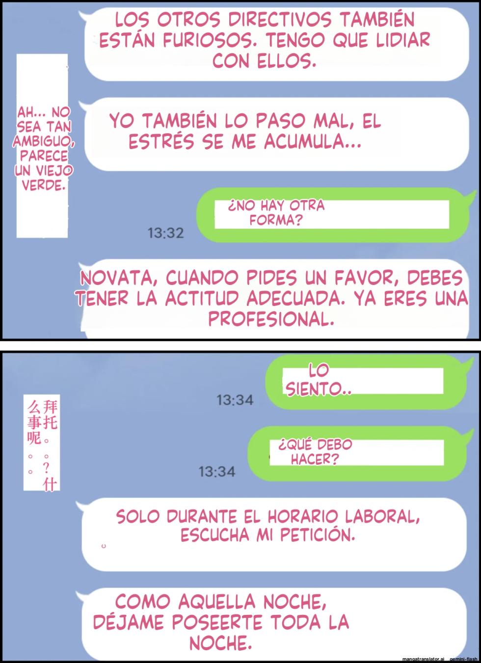 Minna ga Neratteru Shinsotsu-chan wo Netorasetemita Ominubasu 3 (Spanish) MTL - Page 38