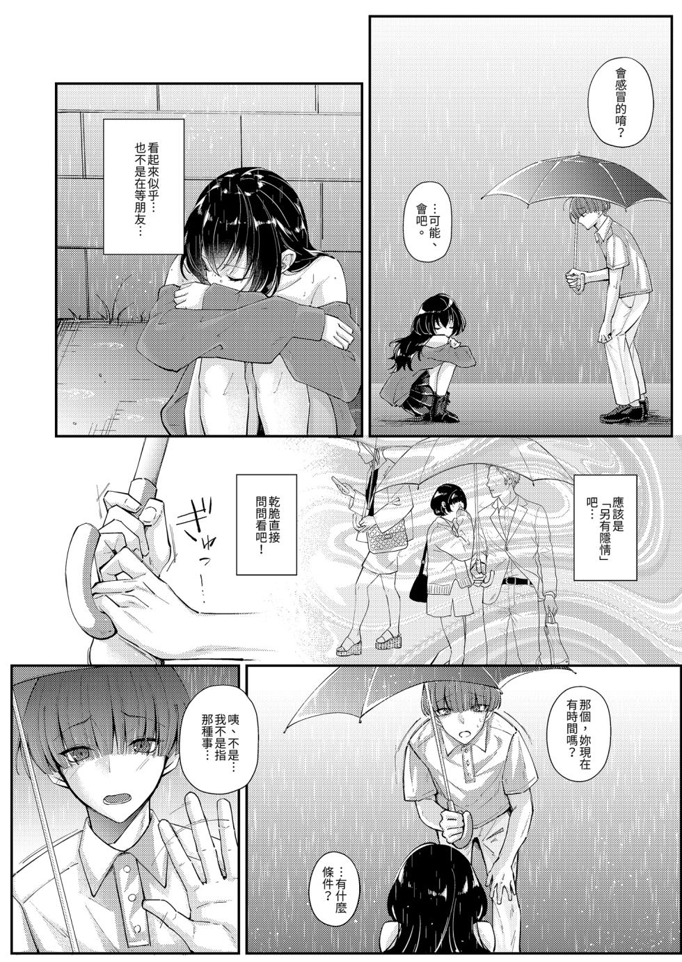 [Seika Kairaku Shoten (Shitiken Nana)] Zubunure no Nekokei Gal o Hirotta node Ie de Kau Koto ni Shimasu | 撿了一隻全身溼透的貓系辣妹回家 [Chinese] [Decensored] [Digital] - Page 6