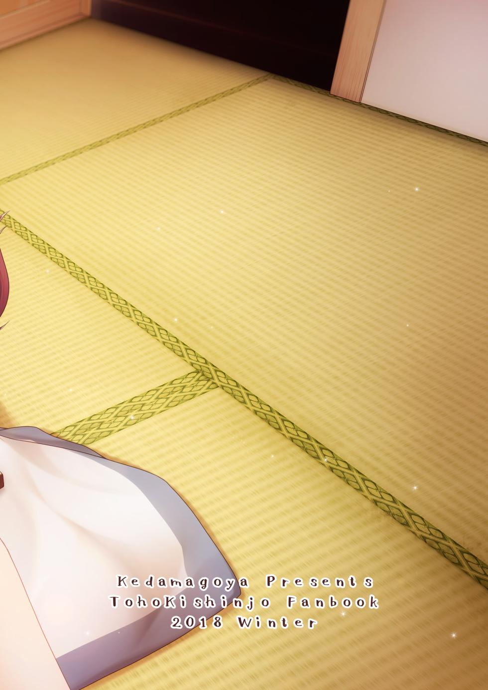 [Kedamagoya (Torii)] Kotatsu to Mikan to Innu no Hon (Touhou Project) [Digital] - Page 24