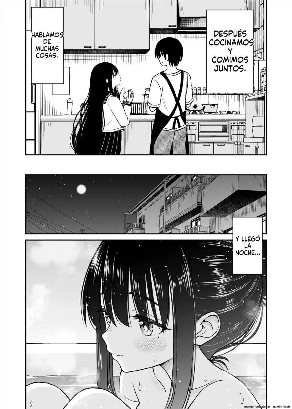 [Kotorakku] Ura Shuugaku Ryokou Nikki ~Seishun Dekinai Bokura no, Himitsu no Nihaku Mikka~ [Spanish] [MTL] - Page 15