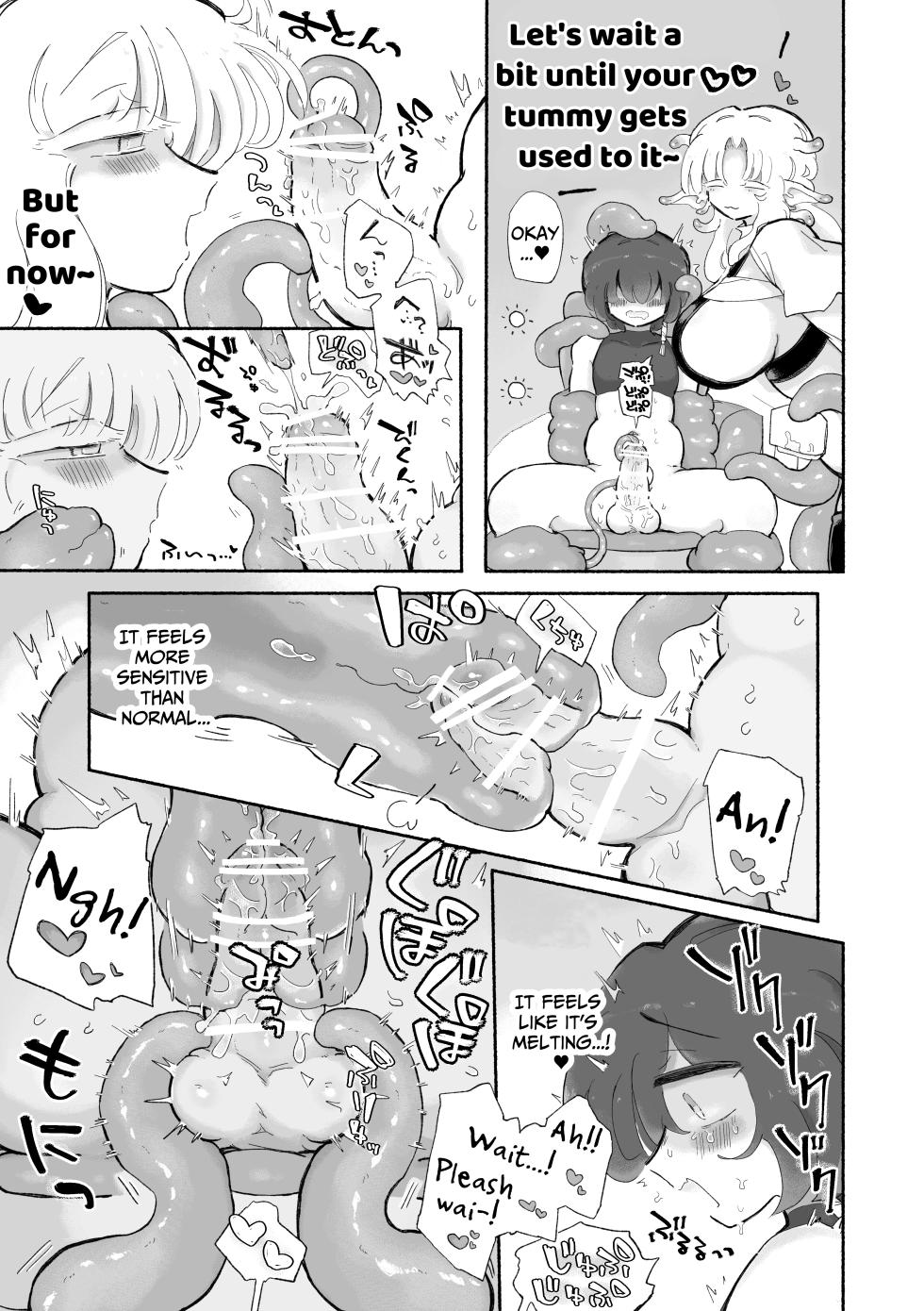 [Arijigoku (sandbox)] Shiawase Onaho-ka 1000-nen Ichaicha Keikaku | Happy 1000 Year Lovey-Dovey Onahole-ification Plan [English] [DoubleBunny] - Page 13