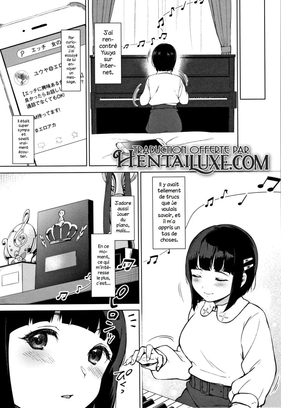 [Miyabe Kiwi] Watashi no Shiritai Oto Zenpen | Le son que je veux découvrir 1 (#Echi Echi Joshi to Tsunagaritai) [French] [hentailuxe.com] - Page 3