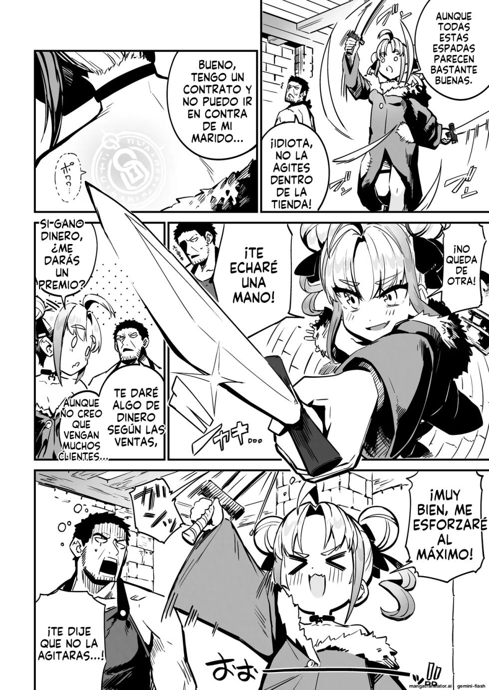 [Mannen Dokodoko Dondodoko (Tottotonero Tarou.)] Nee Goshujin Kyou no "Gohoubi" mada? [Spanish] [MTL] [Digital] - Page 5