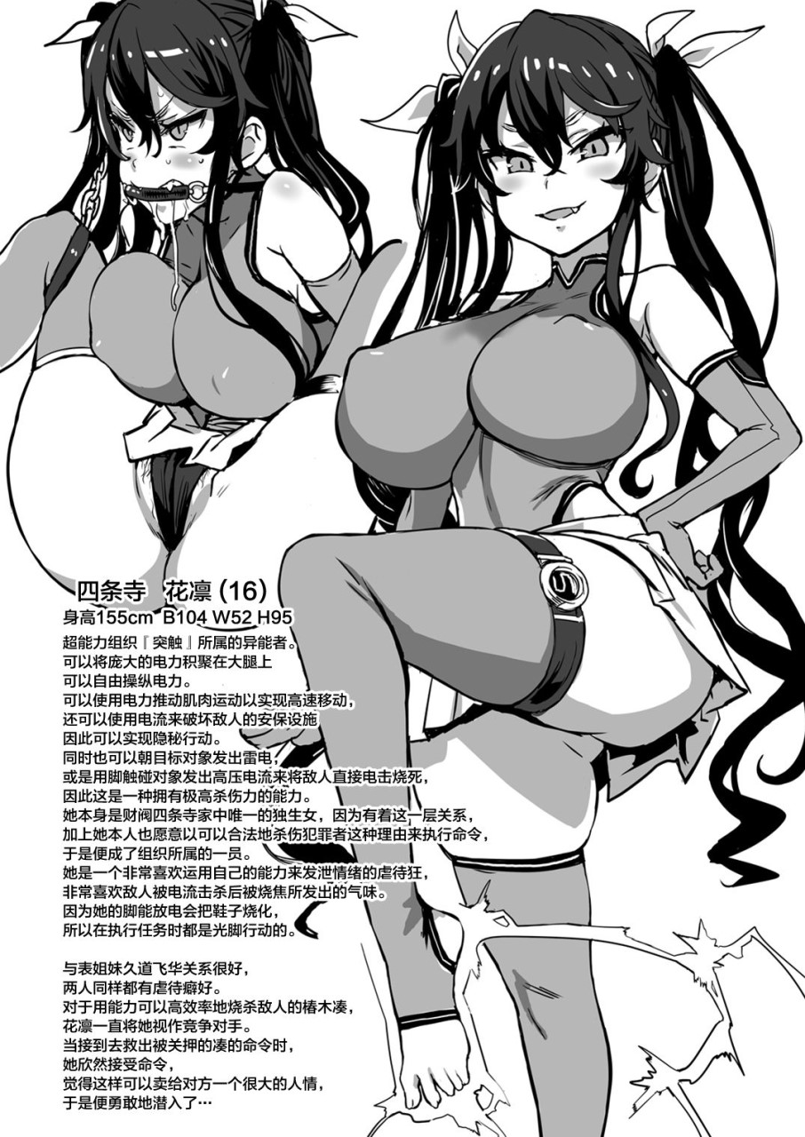 异能者少女欠损合同本1（含角色补全）+2+3（企划阶段）+同人二创 - Page 31