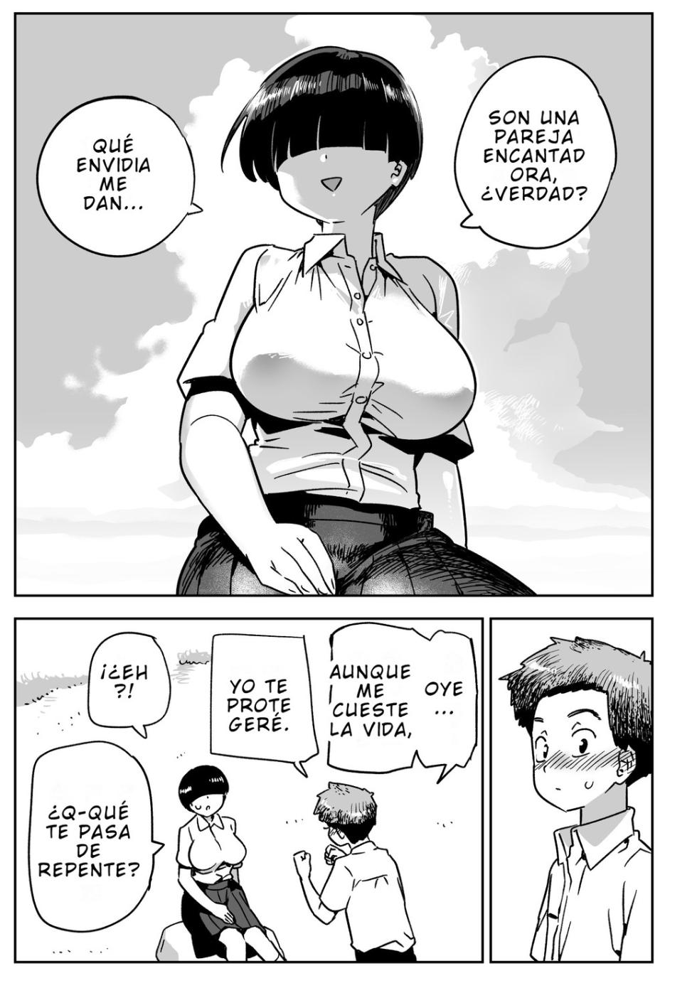 [Toilet Komoru] Mujintou no Ono-san | Ono-san en la isla desierta [Spanish] - Page 6