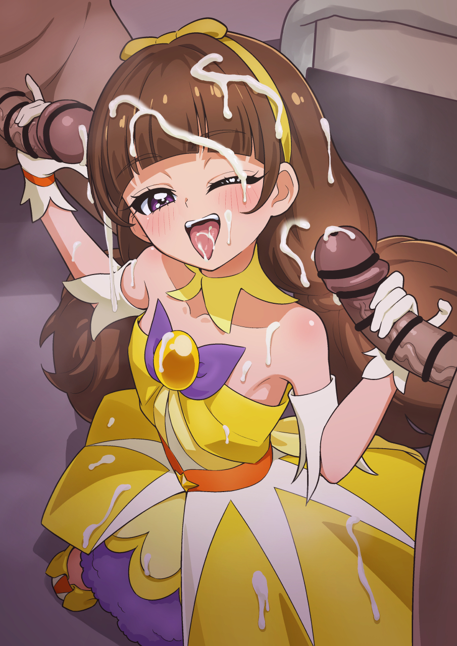 [たいらー] 手コキ きらら (Go!プリンセスプリキュア) - Page 9