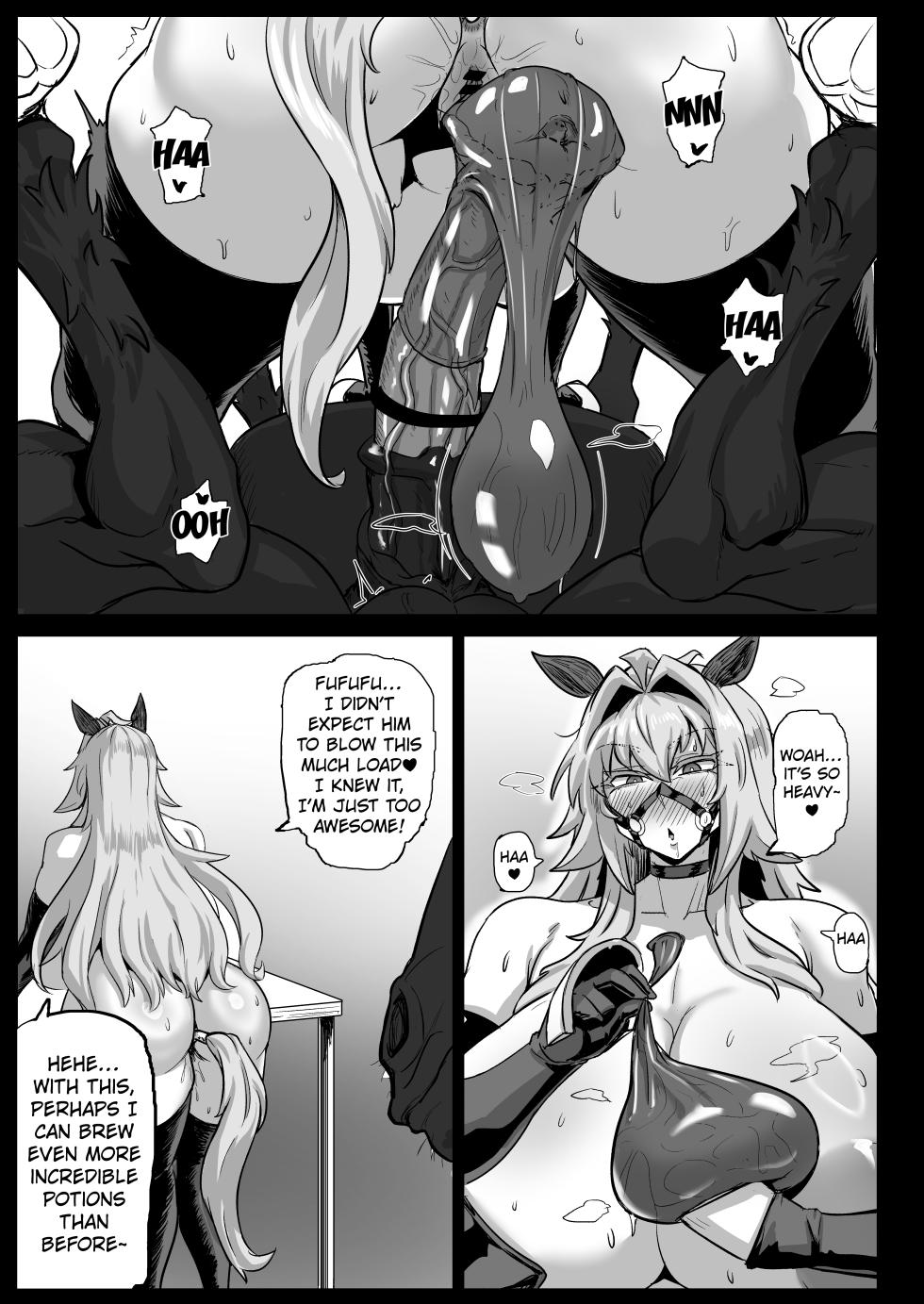 [Mousou Hunter (Exabyte)] Daikensha-sama to Uma no Himitsu Recipe II | The Secret Recipe of the Great Sage and the Horse II   [English] [Kuraudo] [Digital] - Page 22
