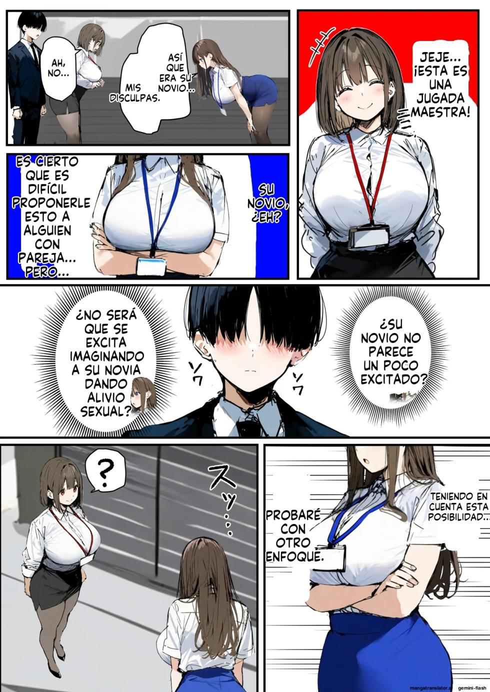 Shinsotsu-chan x Kashiwagi-san ~Seishori-ka e Netorase Shukkou -  たまごやき (Spanish) MTL [AI Generated] - Page 12