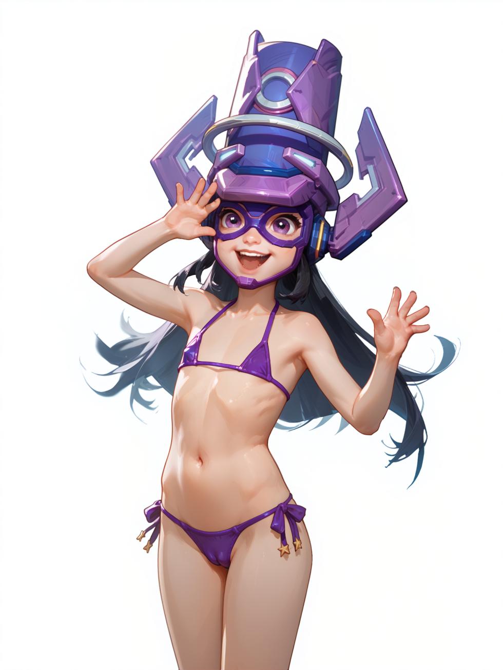 Mini Marvel Girls KMB [Ai generated] [Uncensored] - Page 4