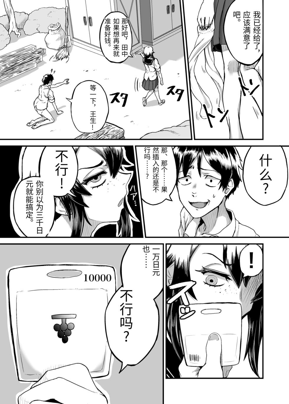 [Mikakunin Seimeitai (unknown)] Bokukko Gal ga Gacha no Kakindai no Tame ni Taishuu o Kagaseru [Chinese] - Page 6