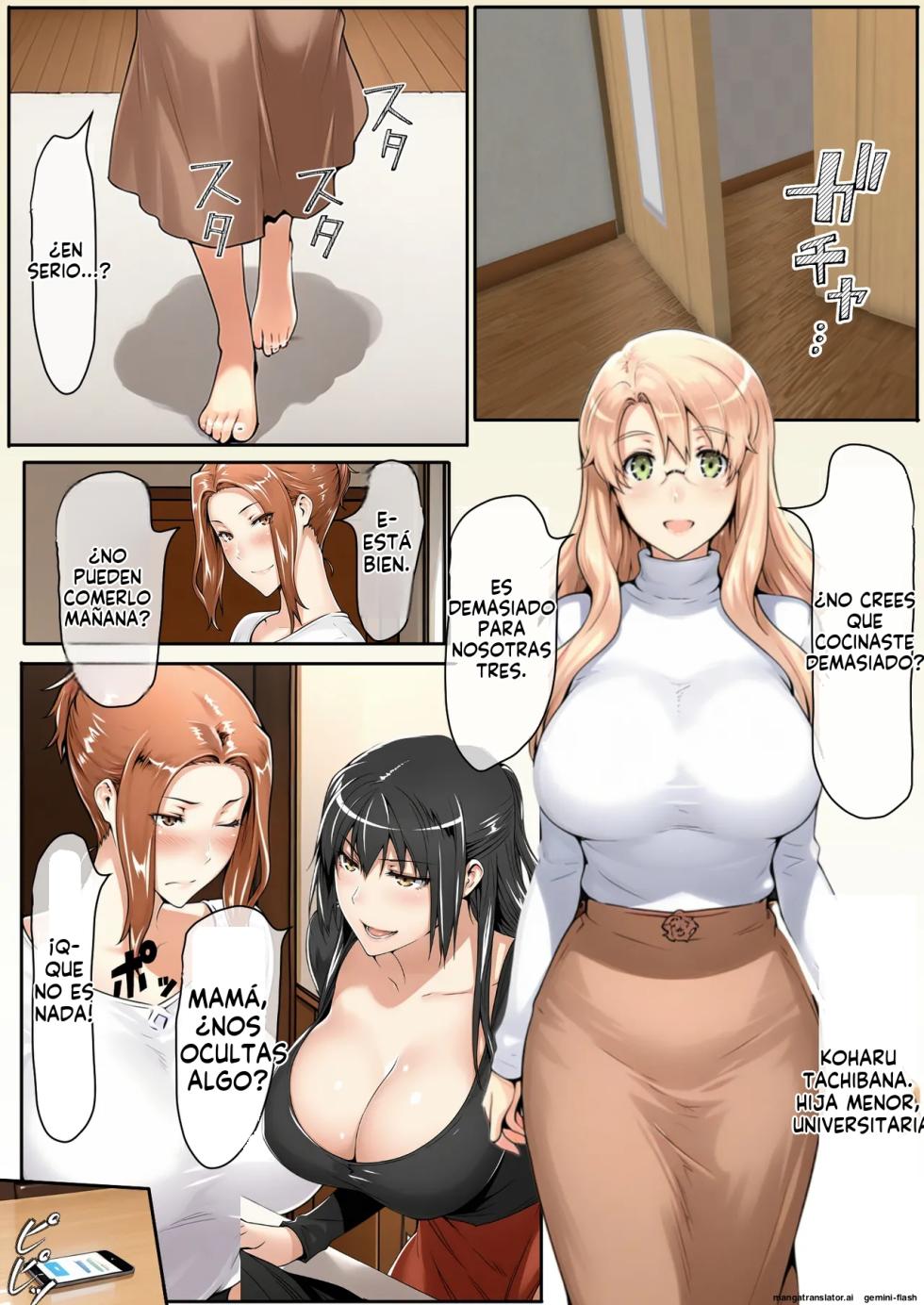 Tachibana-san ga Musume ni Kakurete Buka no Tyara Otoko 1 - Beronasu (Spanish) MTL - Page 8