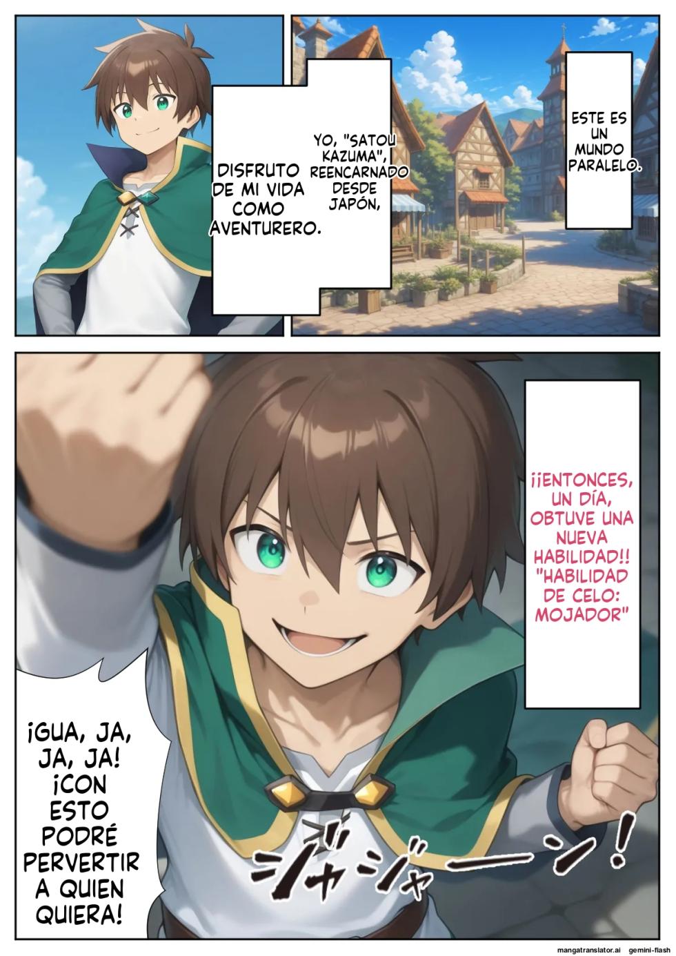 Kono Subarashii Harem ni Syukufuku o! - Daburu Kuriku (Spanish) MTL - Page 2