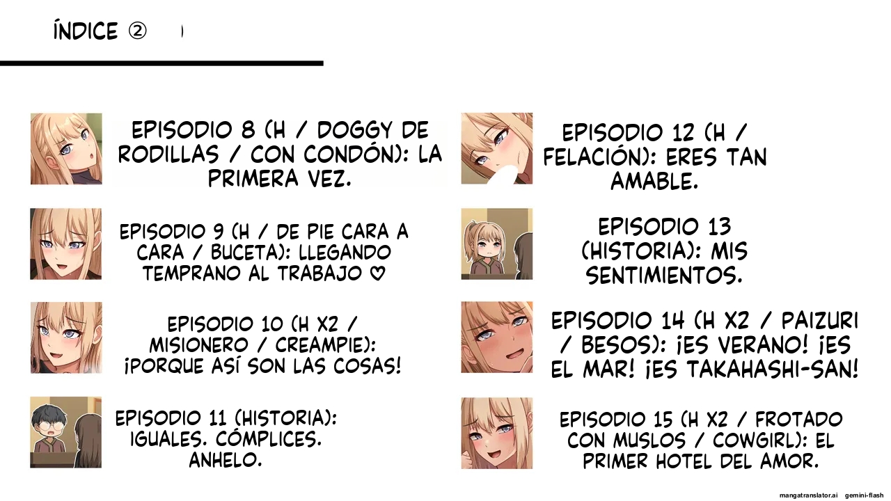 Dekashiri Jiman no Gal JD, Beit Saki de Gyaku NTR Anata no Chinpo wa Atashi no Mono (Spanish) MTL - Page 3