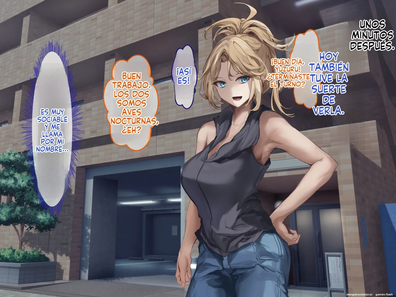 Gal Hitozuma ga Inkya ni Chin Make Shite Netorare Ninshin suru Hanashi (Spanish) MTL - Page 4