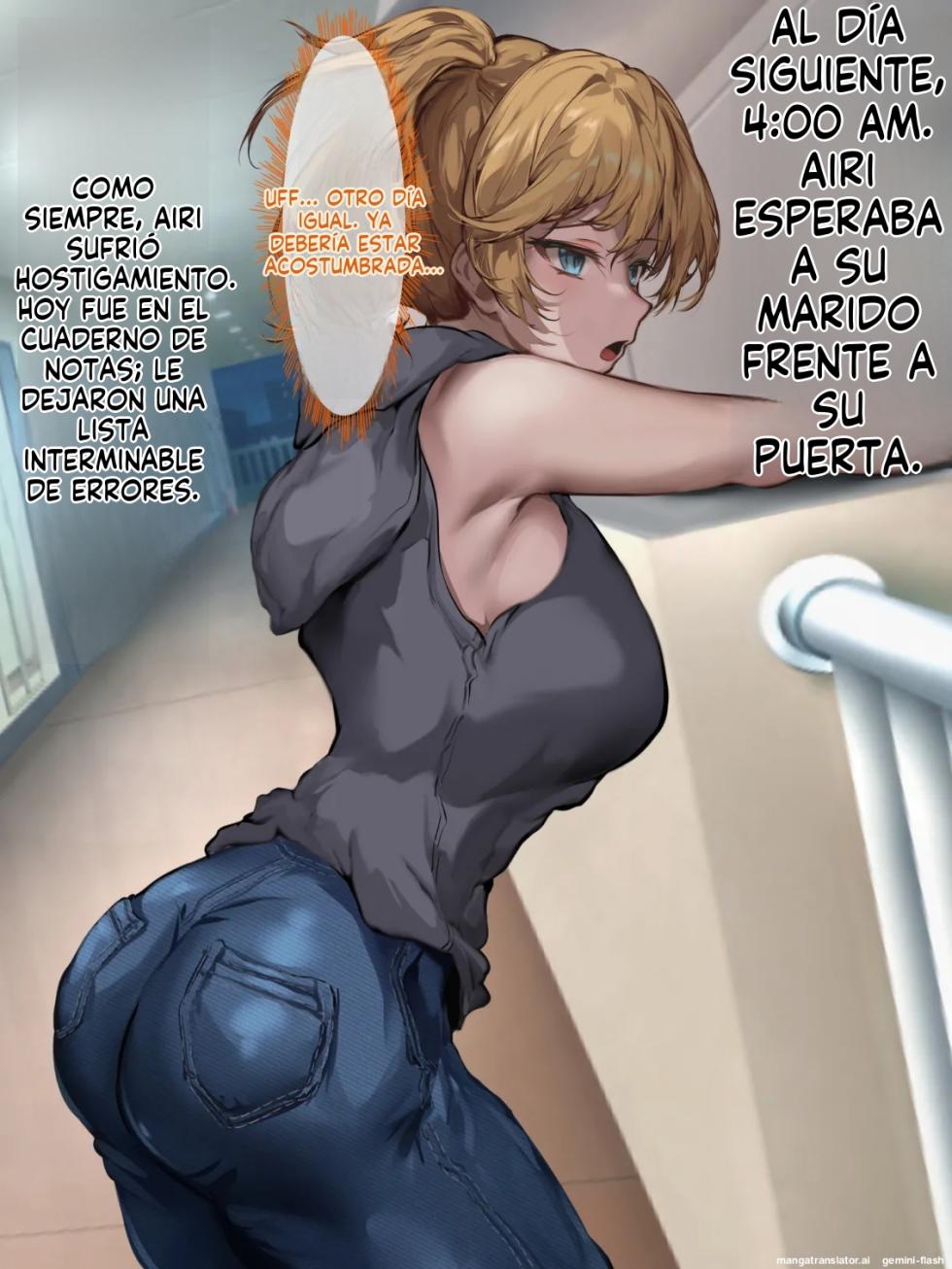 Gal Hitozuma ga Inkya ni Chin Make Shite Netorare Ninshin suru Hanashi (Spanish) MTL - Page 10