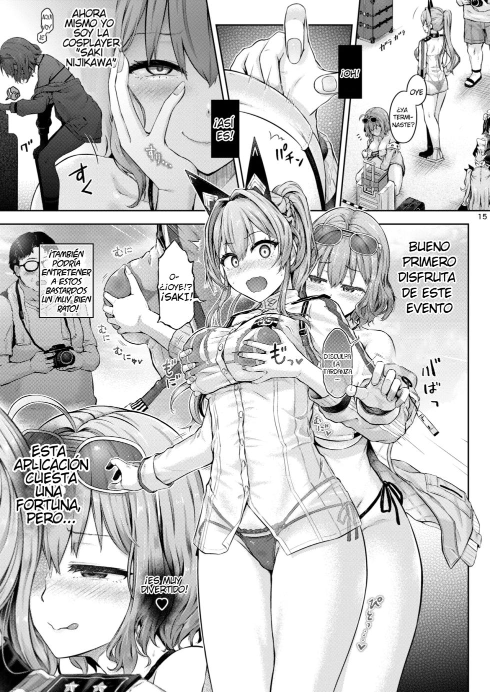 [Dschinghis Khan no Tamanegi wa Ore no Yome (Taniguchi-san)] Remote Hyoi [Spanish] [TF Scans] - Page 14