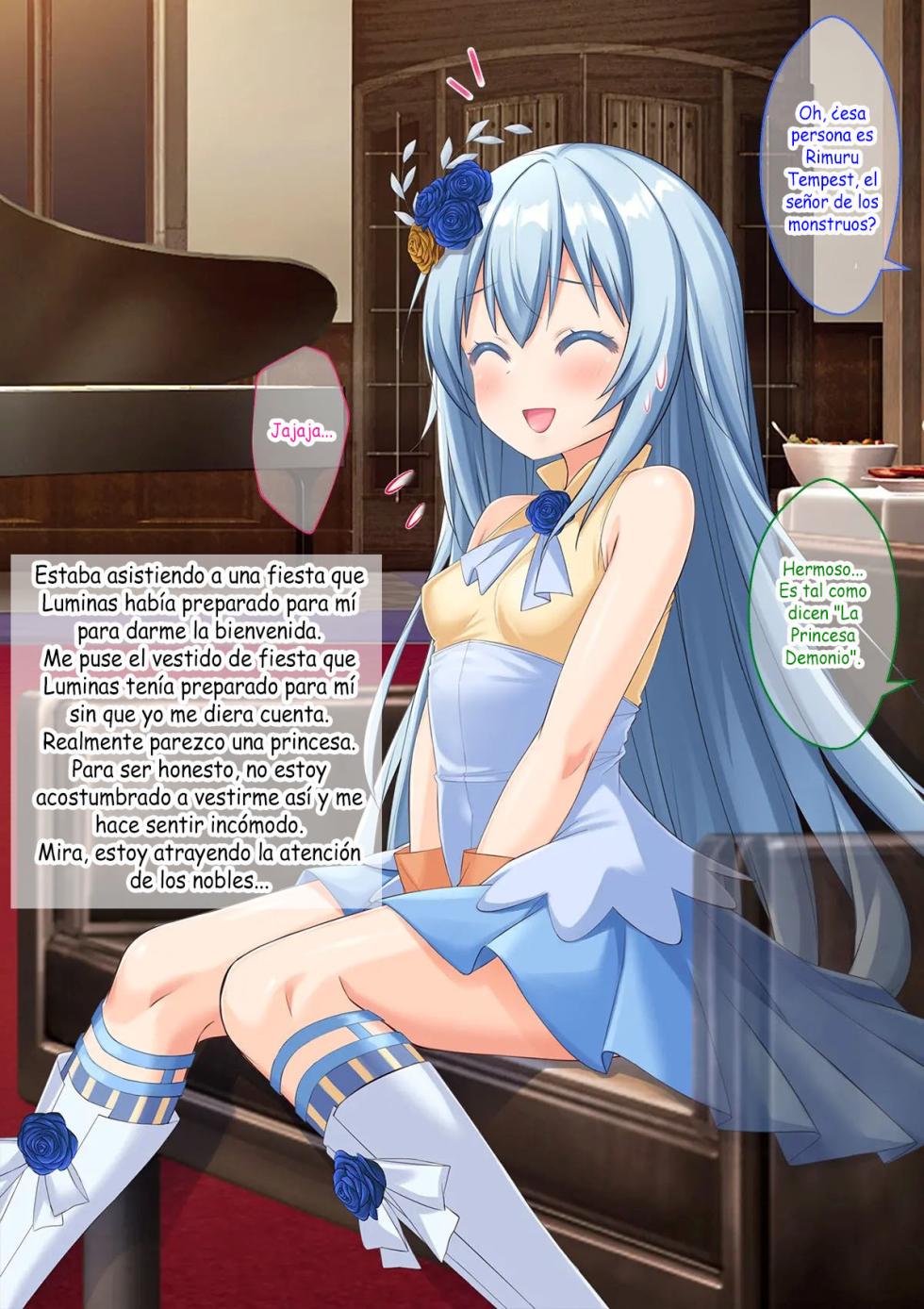 [Onna Kishi no Shiro (Knight, Yukimi Iris)] Bishojo Bodide Gosurori Maonirezu Chokyosare Mesuochi Shitakudan (Tensei Shitara Slime datta Ken) [Spanish] [TF Scans] - Page 3