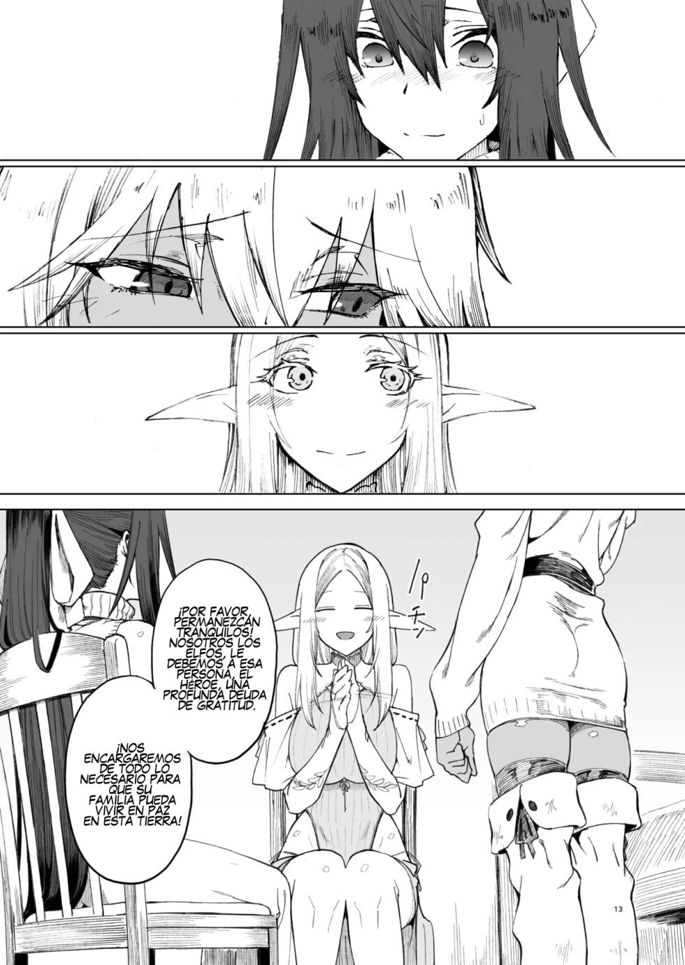 [Gatakomanchi (Komagata)] Isekai Mesu Yuusha 4 [spanish] - Page 10