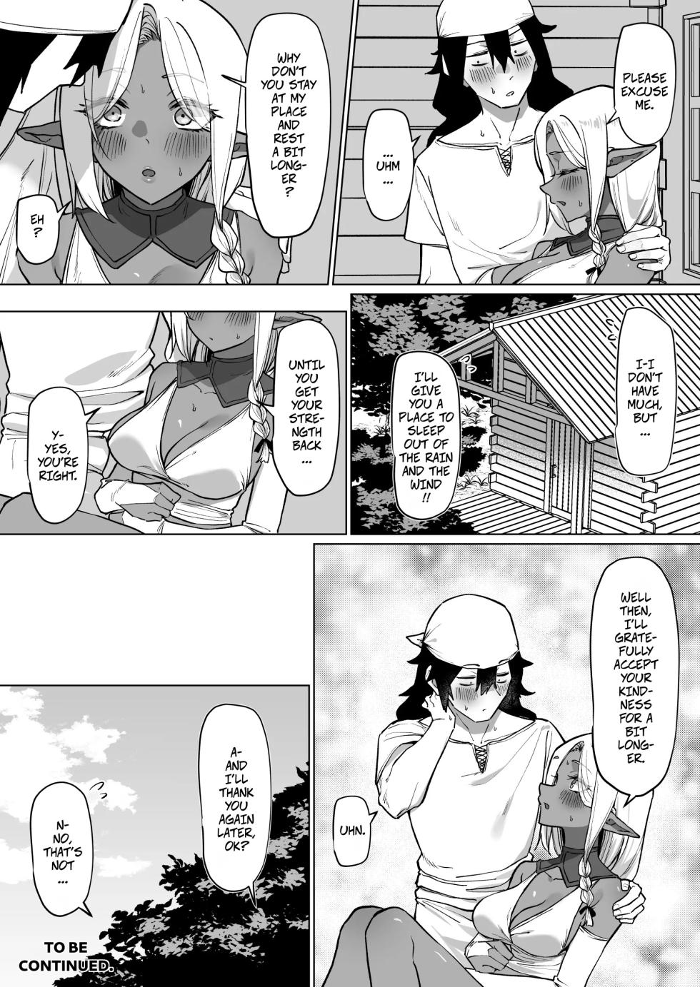 [MM] Helping a Dark Elf and Getting a Favor In Return -- Kasshoku Elf o Tasuketara Ongaeshi Sareta Hanashi - Page 23