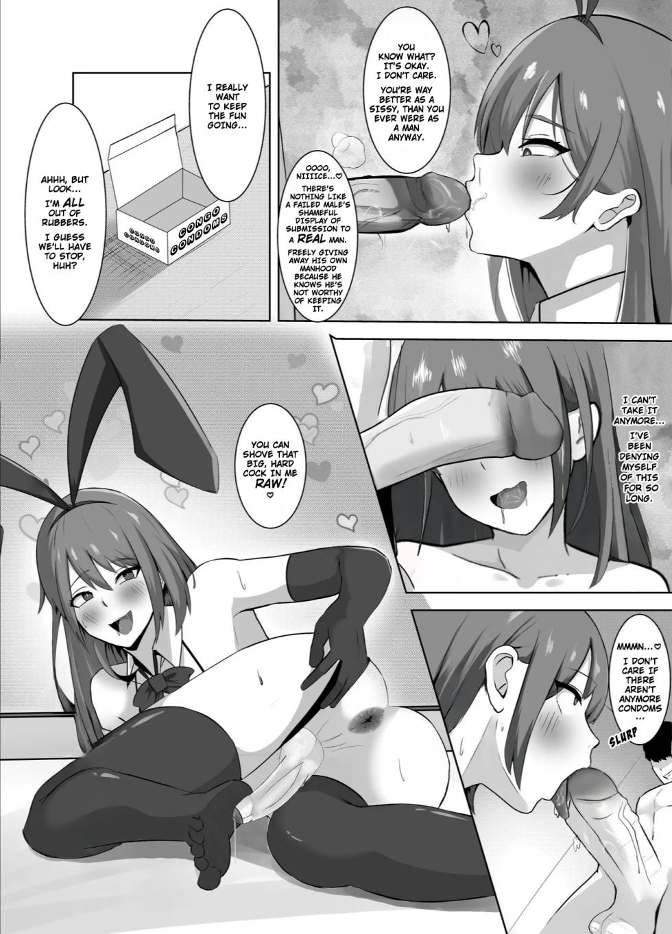 [Tomosaka] Taking Advantage of a Married Man's Weakness, and Training Him to be a Sissy Bitch [2nd English Upload] - Page 27