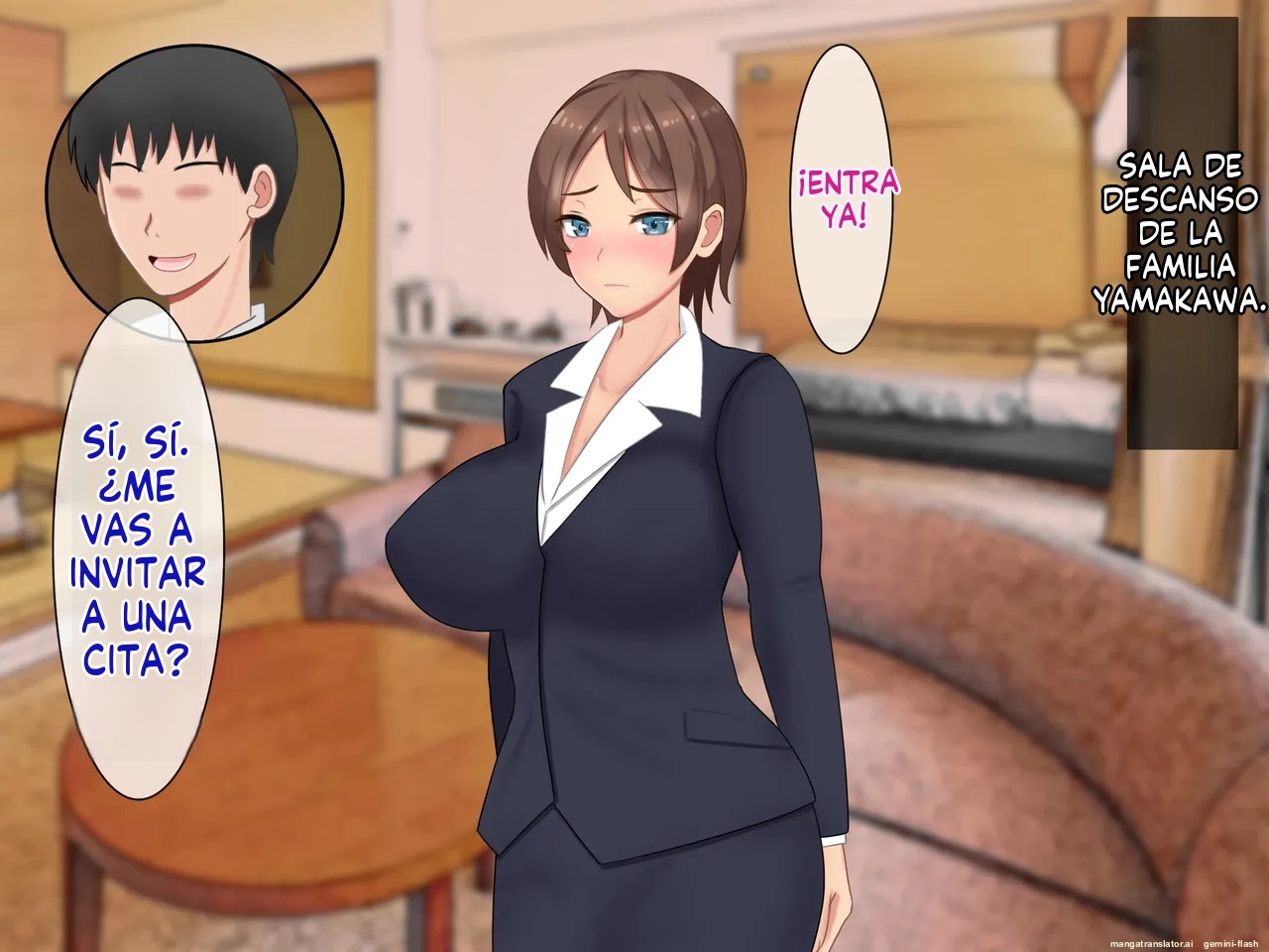 Hitozuma OL Mao Daikirai na Gitei to NTR Haramase Service Zangyou (Spanish) MTL - Page 40