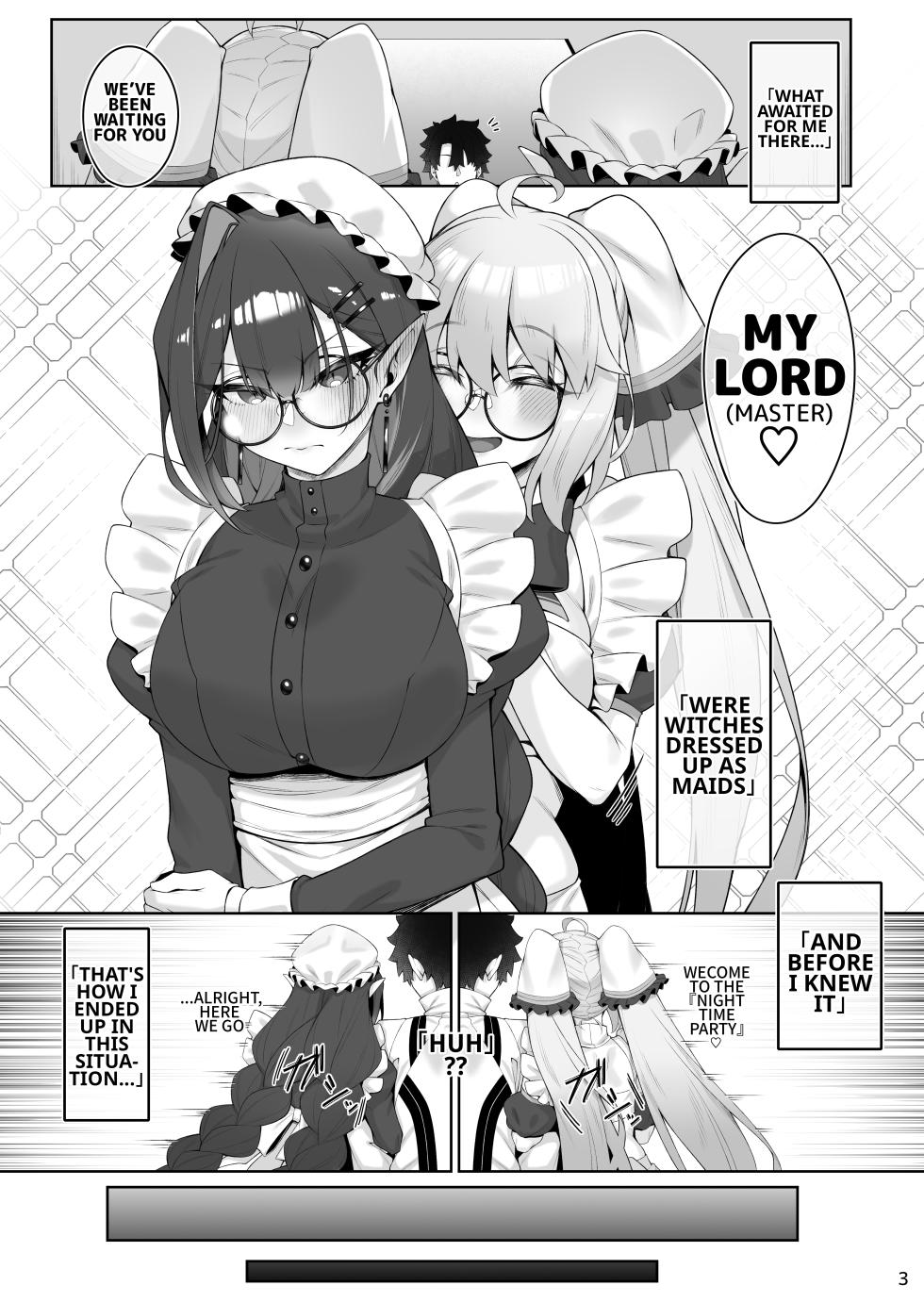 [Watochip Melonpan (Watosu)] A book about Tonelico and Baobhan Sith doing various lewd things (FateGrand Order) [Digital] (English) - Page 4