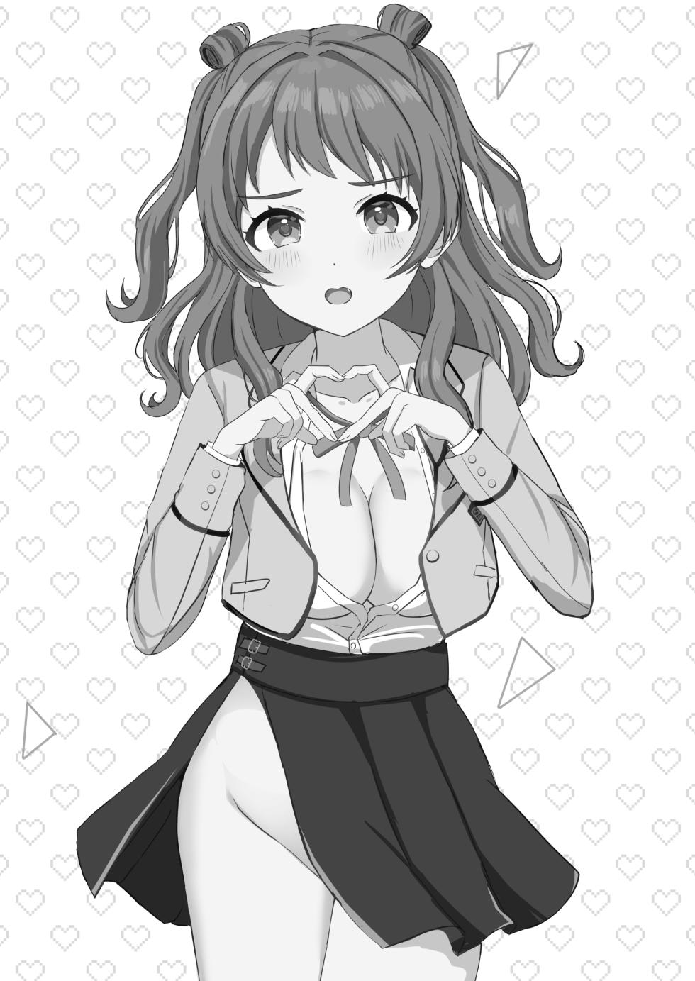 [Moreriikusu (More)] Saki-chan wa P ni Nandemo Shitekureru (Gakuen IDOLM@STER) [Digital] - Page 2