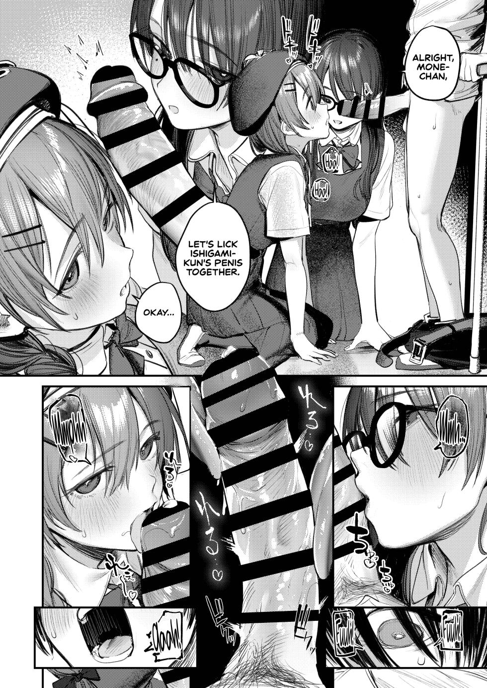 [Momojiru Teien (Momokumo)] Bijutsubu Harem Katsudou Nisshi ~Senpai no Slump Kaishou ni Kyouryoku shitara, Ikioi de 3P suru Koto ni Natta Hanashi~ | Art Club Harem Activity Log: How Helping My Senior Get Over Her Slump Led to a Threesome in the Heat of the Moment [English] [Sonarin迫] [Digital] - Page 35