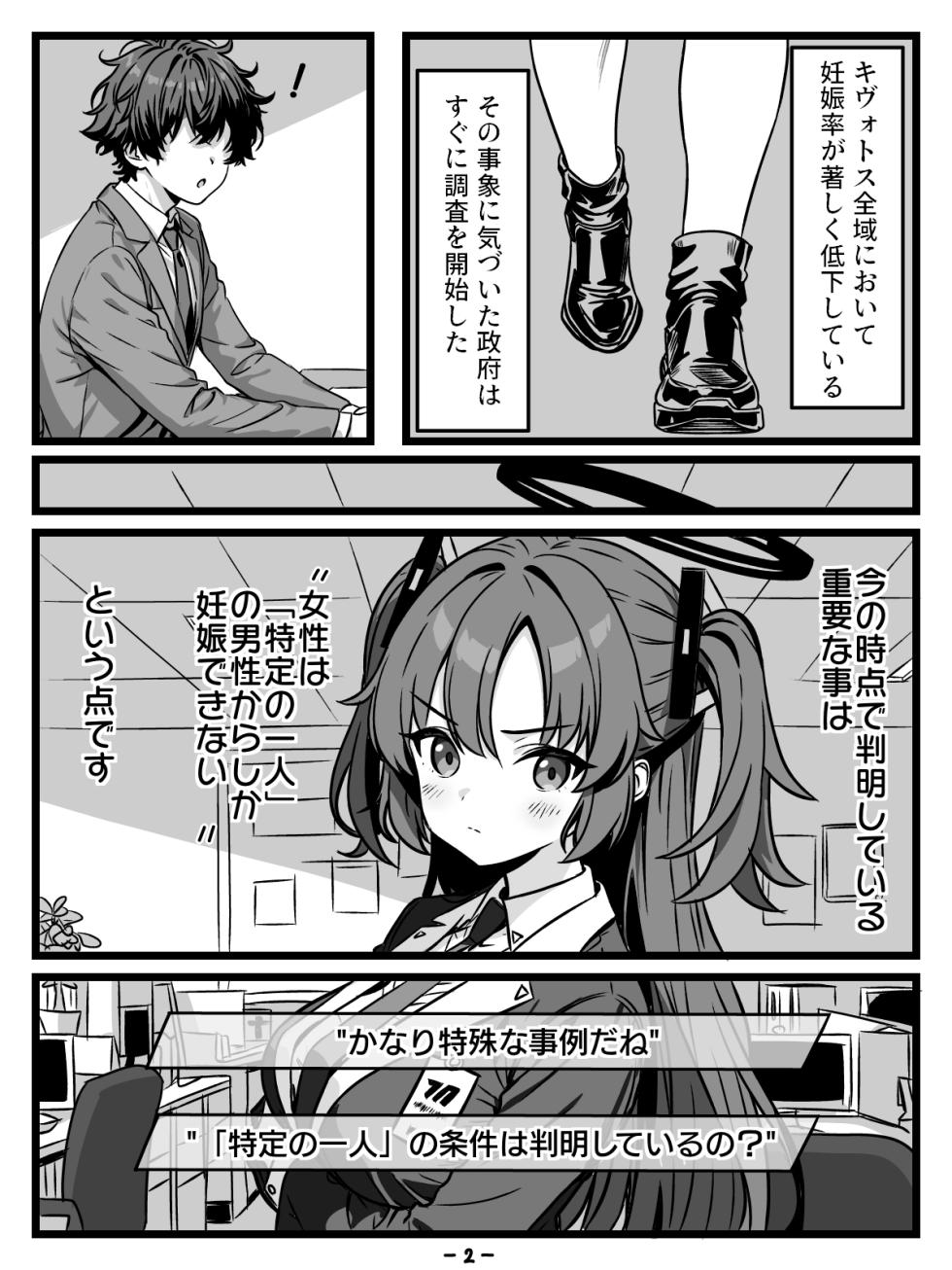 [トキビト] キヴォトスの種子保管協定 (ブルーアーカイブ) - Page 2