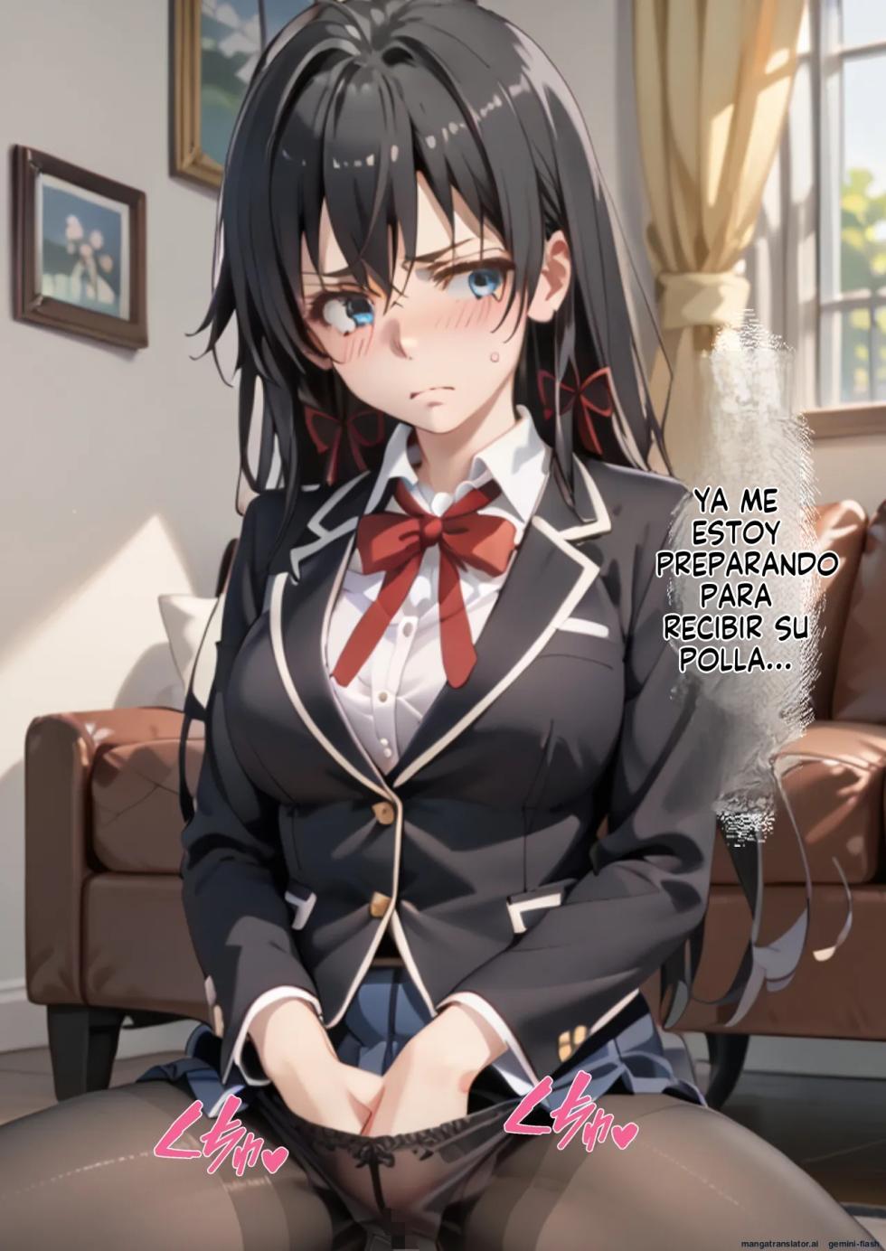 Iroha Isshiki ha Rinzin no Aegi Goede Onani Siteiru 2 - Beronasu (Spanish) MTL [AI Generated] - Page 21