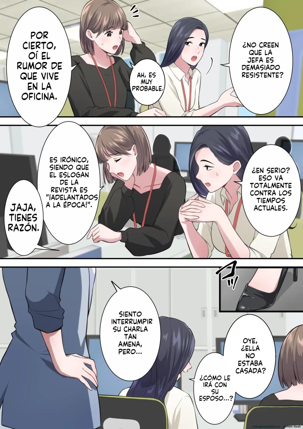 Oshare na BariCare Henshuuchou ga Gehin na Oji-san ni Netorareru made (Spanish) MTL - Page 3