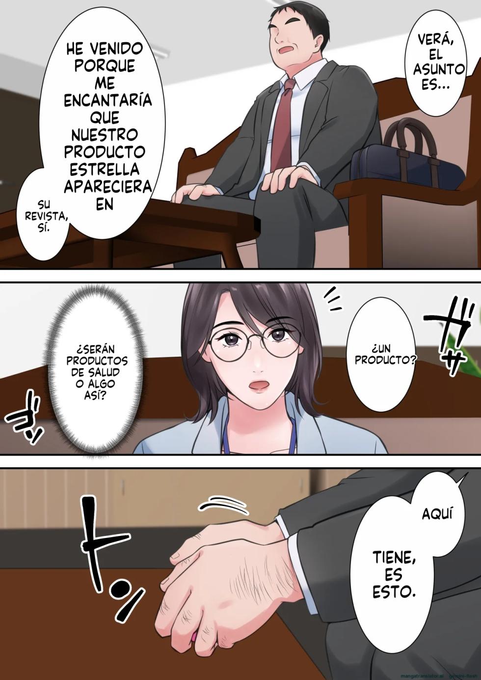 Oshare na BariCare Henshuuchou ga Gehin na Oji-san ni Netorareru made (Spanish) MTL - Page 8