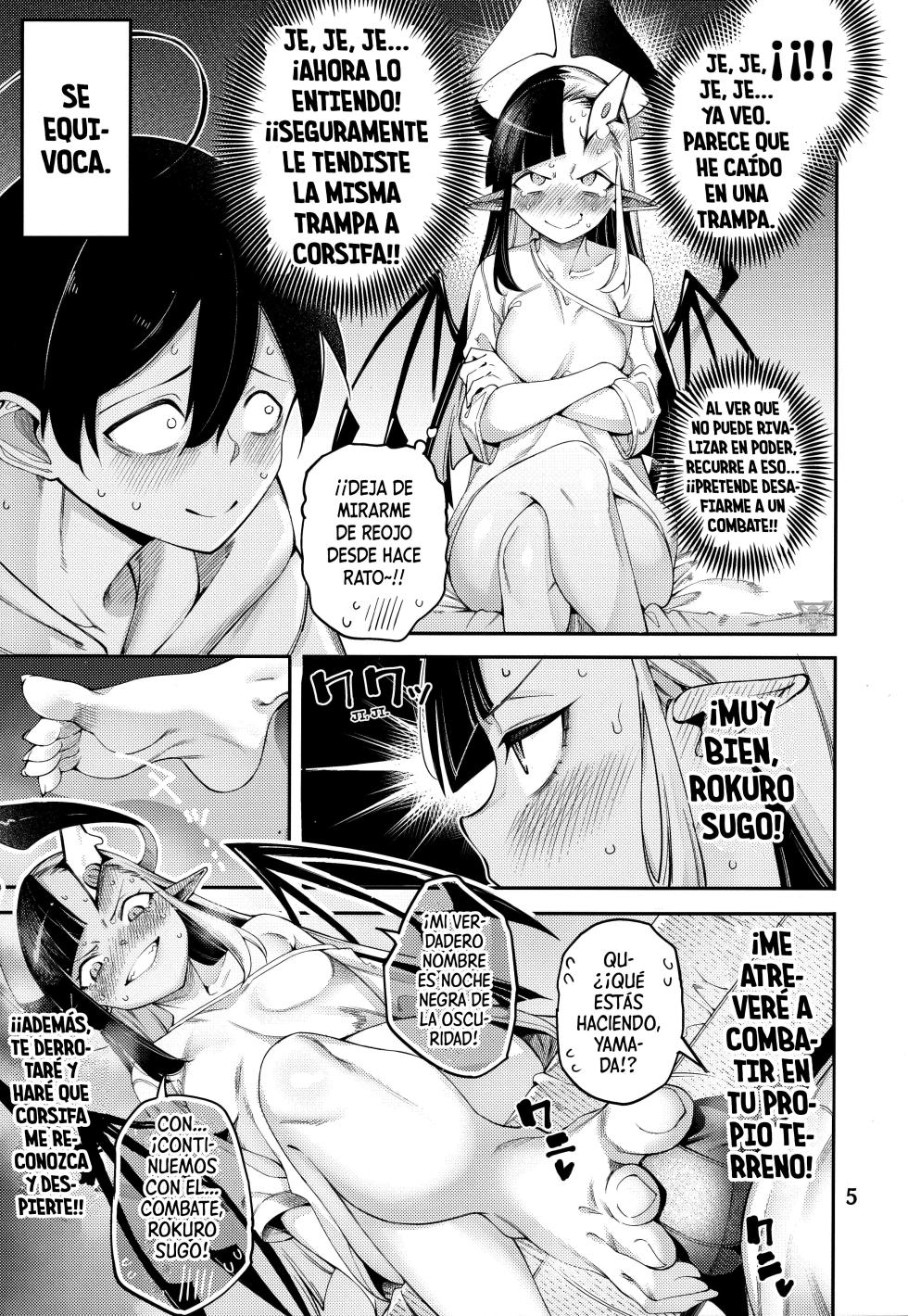 (C107) [Sourou Yarou A-Team (Tarakan)] Gome Debby Yamada Hen | Lo Siento, Debby - Edición Yamada (Debby the Corsifa wa Makezugirai) [Spanish] [Mister Nugget] - Page 6