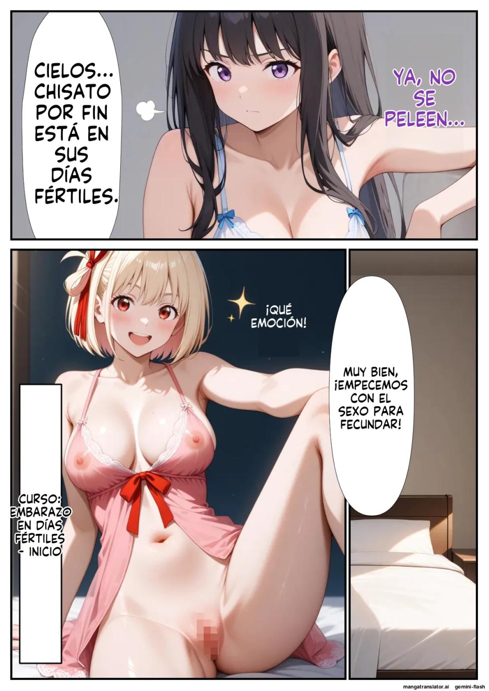 Lycolyco Ura Fuuzoku - Daburu Kuriku (Spanish) MTL [AI Generated] - Page 8