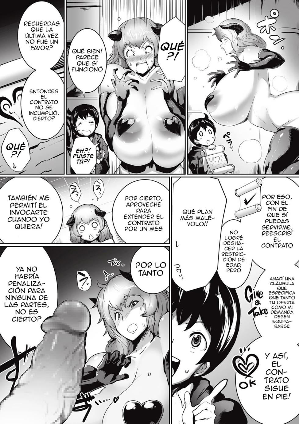 [Sasaki Maru] Inma-San Sakaotoshi｜La Caida Inversa del Súcubo (COMIC Masyo 2016-10) [Spanish] [Trauco Traductor] [Digital] - Page 11