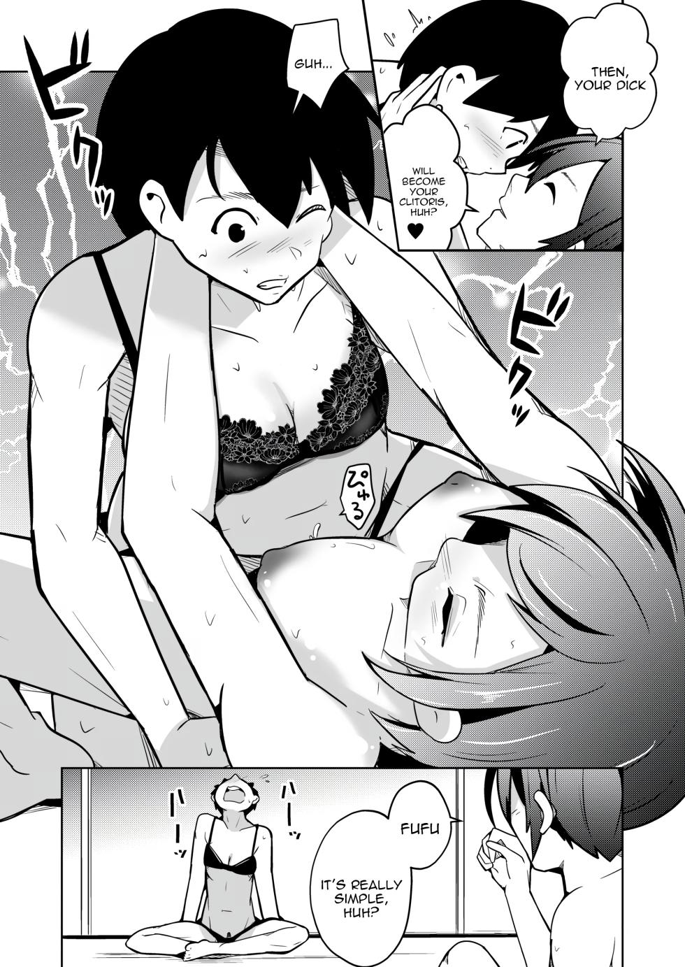 [Iwashita Shoten (Iwashita)] Chitsunai Shasei Suru Tabi ni Tagai no Youso ga Irekawatte Iku Hanashi [Tenuous Scans] - Page 17